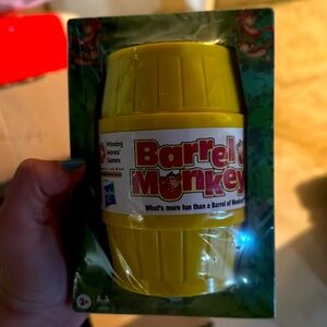 Brand new barrel, monkey game, age 3 and up